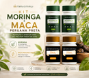 Kit - 2 Potes de Moringa + 2 Maca peruana (Mais Vendido)