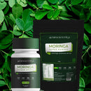 Kit 1 Pote de Moringa com 60 cápsulas + 1 pacote Moringa em pó com 100 G