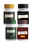 Kit MMCB – Moringa, Maca Peruana, Cúrcuma e Beterraba